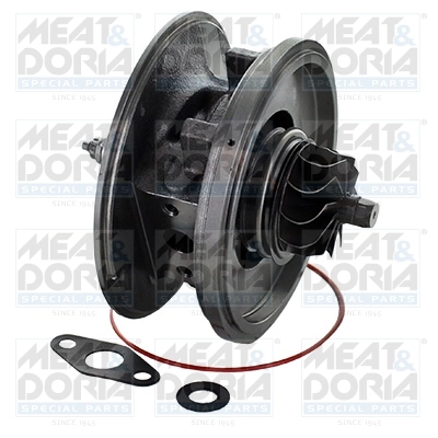 Core assembly, turbocharger